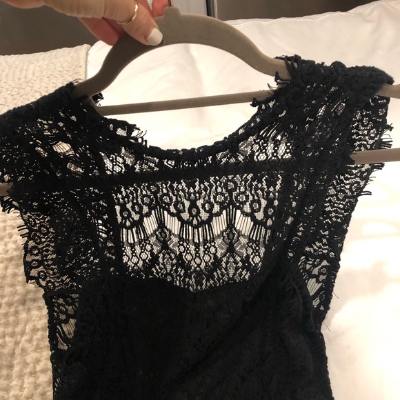 Free People: Black lace dress : XS - Picture 6 of 6